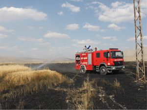 50 Dönüm ekili alan yandı