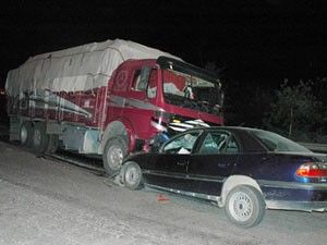 Emniyet kemeri polis memurunun hayatını kurtardı