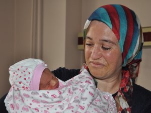 Çınar ailesi için mutluluğun adı "Zeynep" oldu