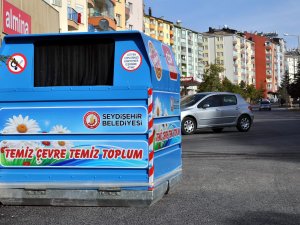 Seydişehir Belediyesi Çöp Konteynerlerini Yeniliyor