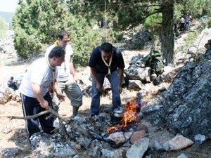 İzci Liderleri Hacıakif Adası'nda