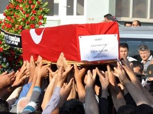 Şehitlerimizi dualarla uğurladık