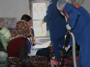 150 yaşlıya evde bakım hizmeti