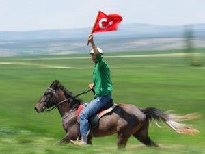 Beyşehir'de rahvan at yarışları