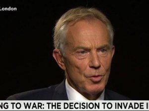 Tony Blair Irak savaşı için özür diledi