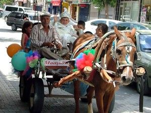 At arabaları, sünnet arabaları oldu