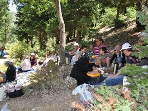 Makine mühendisleri piknikte buluştu