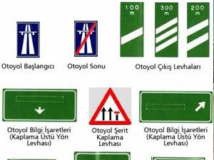 Konya'da yön levhaları yenileniyor