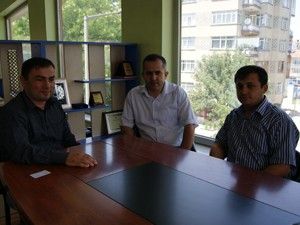 Uysal ve Çöpürden gazetemize ziyaret