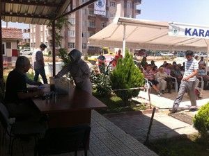 Akköprüde 80 dairenin kurası çekildi