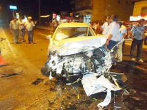 Ereğli'de trafik kazası: 2 yaralı