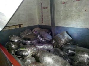Ev Eşyası Arasında 308 Kilo Esrar Sevkiyatı