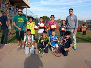 Tenis turnuvasında Konya Gençlik Spor farkı
