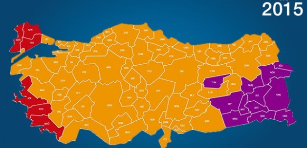 AK Parti 1 Kasım'da haritayı da değiştirdi
