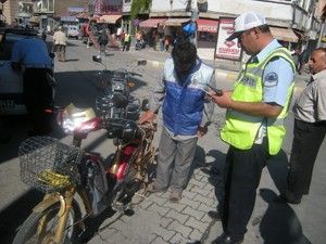 Ereğli'de sürücülere uyarı