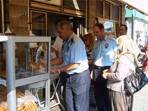 Ereğlide fırın ve pastahanelere denetim