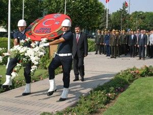 Atatürk'ün Konya'ya gelişinin 91. yıldönümü kutlandı