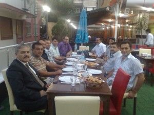 Siyaset Akademisi Derneği yönetimi iftar yemeğinde buluştu