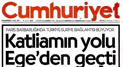 Cumhuriyet, Sözcü Türkiye'yi suçluyor