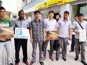 Yabancı öğrencilerden Somali duyarlılığı