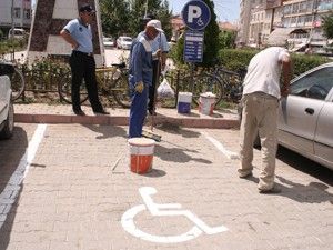 Beyşehir'de engelliler için otopark sayısı artıyor