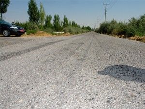 Ereğli'de yol yapım çalışmaları