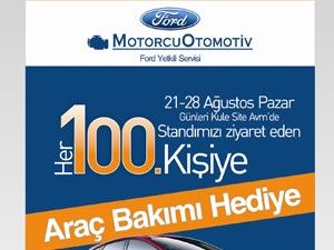 Motorcu Otomotiv Kule'de stand açacak