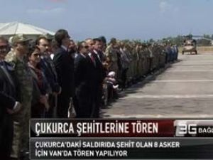 Çukurca şehitleri için Van'da tören düzenlendi