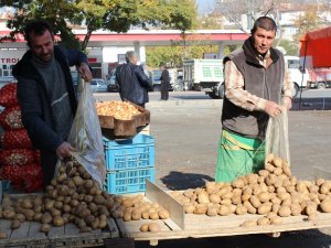 Patates ekimi arttığı için fiyatlar düştü