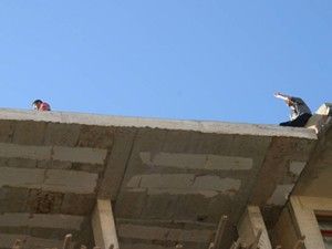 Konya'da intihar şov