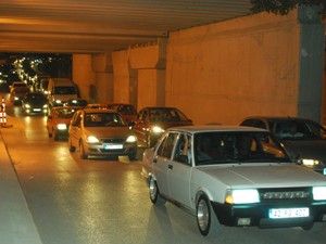 Yollarda iftar sonrası yoğunluk