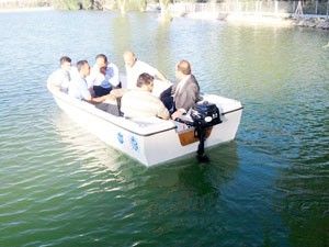 Ereğlide suni gölet hizmete açıldı