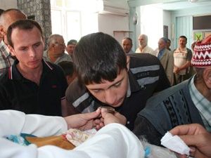 Beyşehir'de Sakal-ı Şerif'i ziyarete sunuldu