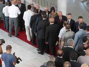 Konya'da Bayramlaşma töreni