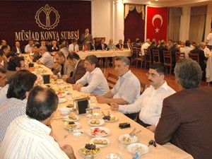 Müsiad Konya Şubesinde Bayramlaşma