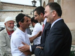Beyşehir'de bayramlaşma töreni