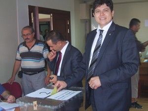 Eczacı Odasında Tevfik Göçer güven tazeledi