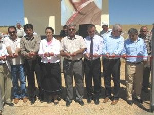 Derbentte içme suyu şebekesi açıldı