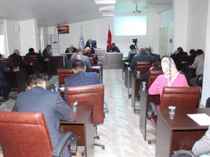 Beyşehir'de belediye meclis toplantısı yapıldı