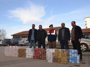 Konya’da 10 Bin Paket Kaçak Sigara Ele Geçirildi