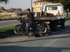 Akşehir'de trafik kazası: 2 yaralı