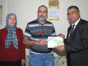 Gazilere Meramdan anlamlı ziyaret