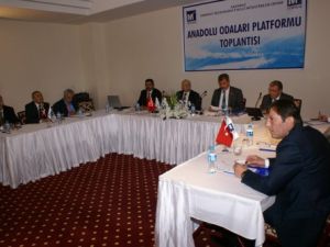 Anadolu Odaları Platformu 4. toplantısını Aksarayda yaptı