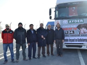 AYDER’de yardım çalışmaları sürüyor