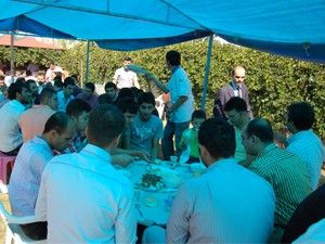 Büyükkoyuncu mezunları pilav gününde bir araya geldi