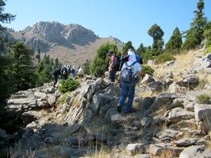 Doğa tutkunları zirveye tırmandı