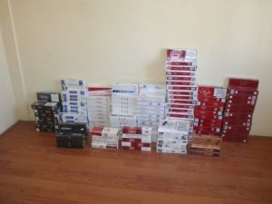 Beyşehir'de kaçak sigara operasyonu