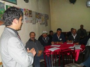 Halkapınar'da ilaçlama suyu anlatıldı