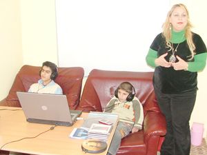 Öğrencilere müzikal terapi