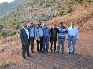 Yol ağı belirleme komisyonu ilçelerde incelemelerini sürdürüyor